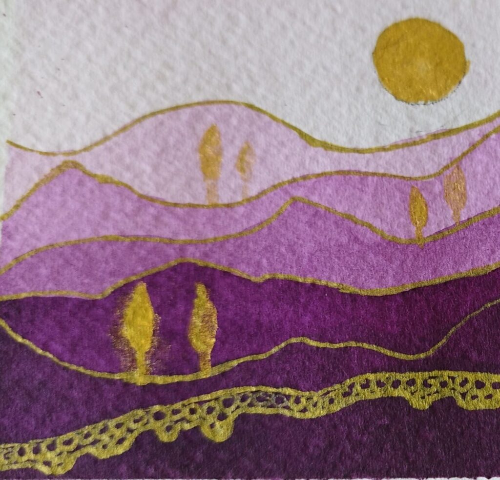glacis aquarelle